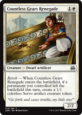 Countless Gears Renegade 013 184 Aether Revolt Singles Countless Gears Renegade 013 184 Aether Revolt Singles