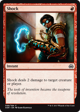 Shock 098 184 Aether Revolt Singles Shock 098 184 Aether Revolt Singles