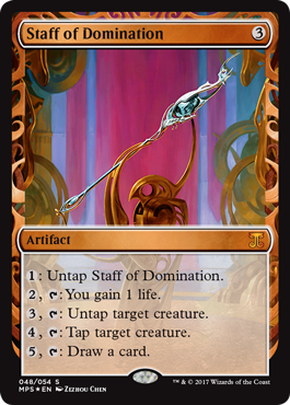 Staff of Domination 48 54 Kaladesh Inventions Staff of Domination 48 54 Kaladesh Inventions