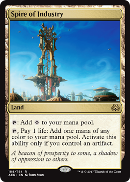 Spire of Industry 184 184 Aether Revolt Singles Spire of Industry 184 184 Aether Revolt Singles