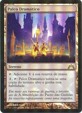 Palco Dramatico Thespian s Stage Gatecrash Foil Portuguese Gatecrash Portuguese Singles Palco Dramatico Thespian s Stage Gatecrash Foil Portuguese Gatecrash Portuguese Singles