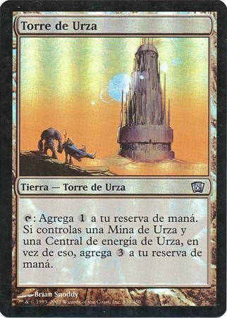 Torre de Urza Urza s Tower MTG 8th Edition Foil Portuguese Eighth Edition Portuguese Singles Torre de Urza Urza s Tower MTG 8th Edition Foil Portuguese Eighth Edition Portuguese Singles