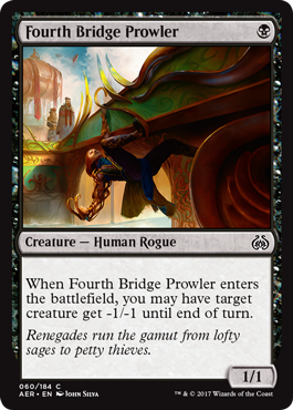 Fourth Bridge Prowler 060 184 Aether Revolt Singles Fourth Bridge Prowler 060 184 Aether Revolt Singles