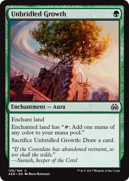 Unbridled Growth 126 184 Aether Revolt Singles Unbridled Growth 126 184 Aether Revolt Singles