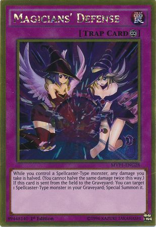 Magicians Defense MVP1 ENG28 Gold Rare 1st Edition The Dark Side of Dimensions Movie Pack Gold Edition 1st Ed Singles Magicians Defense MVP1 ENG28 Gold Rare 1st Edition The Dark Side of Dimensions Movie Pack Gold Edition 1st Ed Singles