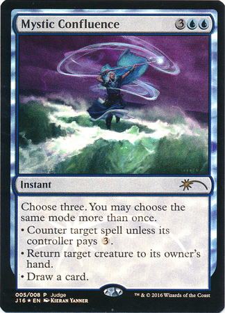 Mystic Confluence Judge Foil Magic The Gathering Promo Cards Mystic Confluence Judge Foil Magic The Gathering Promo Cards