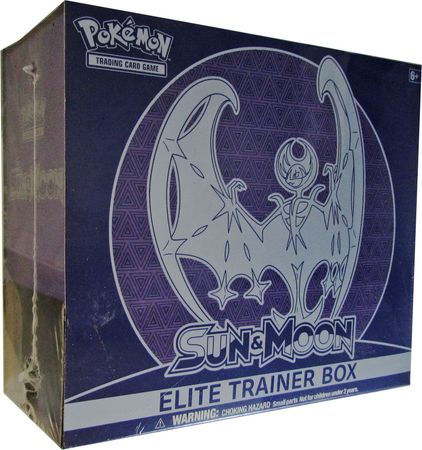 Sun Moon Lunala Elite Trainer Box Pokemon Trollandtoad