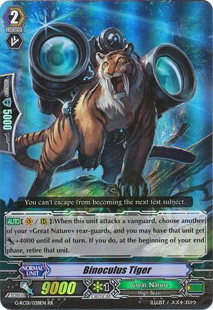 Binoculus Tiger G RC01 028EN Double Rare RR G Revival Collection Vol 1 Singles Binoculus Tiger G RC01 028EN Double Rare RR G Revival Collection Vol 1 Singles