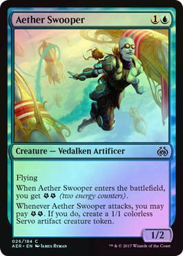 Aether Swooper 026 184 Foil Aether Swooper 026 184 Foil