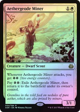 Aethergeode Miner 004 184 Foil Aethergeode Miner 004 184 Foil