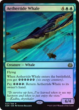 Aethertide Whale 027 184 Foil Aethertide Whale 027 184 Foil