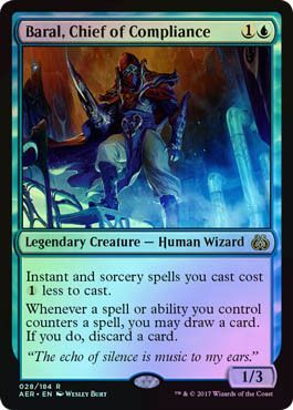 Baral Chief of Compliance 028 184 Foil Baral Chief of Compliance 028 184 Foil