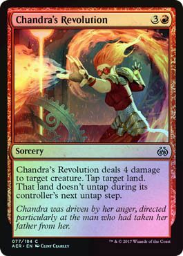 Chandra s Revolution 077 184 Foil Aether Revolt Foil Singles Chandra s Revolution 077 184 Foil Aether Revolt Foil Singles