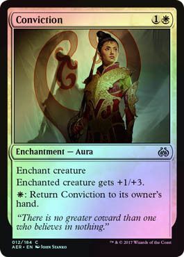 Conviction 012 184 Foil Conviction 012 184 Foil