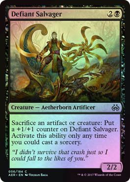 Defiant Salvager 056 184 Foil Aether Revolt Foil Singles Defiant Salvager 056 184 Foil Aether Revolt Foil Singles