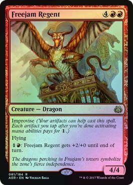 Freejam Regent 081 184 Foil Aether Revolt Foil Singles Freejam Regent 081 184 Foil Aether Revolt Foil Singles