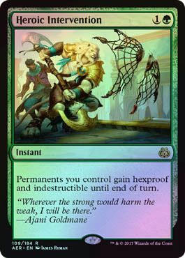 Heroic Intervention 109 184 Foil Heroic Intervention 109 184 Foil