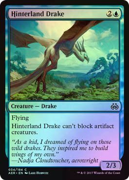 Hinterland Drake 034 184 Foil Aether Revolt Foil Singles Hinterland Drake 034 184 Foil Aether Revolt Foil Singles