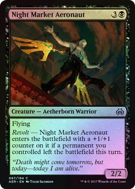 Night Market Aeronaut 067 184 Foil Aether Revolt Foil Singles Night Market Aeronaut 067 184 Foil Aether Revolt Foil Singles