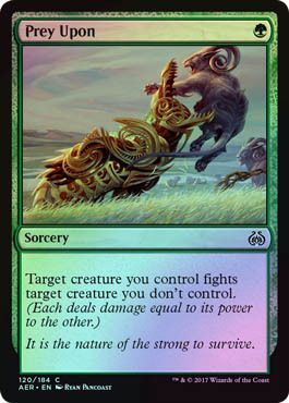 Prey Upon 120 184 Foil Prey Upon 120 184 Foil
