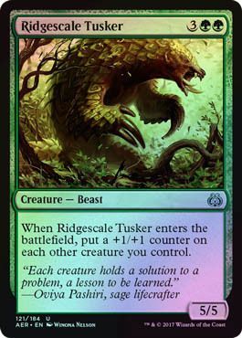 Ridgescale Tusker 121 184 Foil Ridgescale Tusker 121 184 Foil