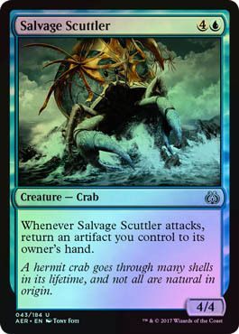 Salvage Scuttler 043 184 Foil Aether Revolt Foil Singles Salvage Scuttler 043 184 Foil Aether Revolt Foil Singles