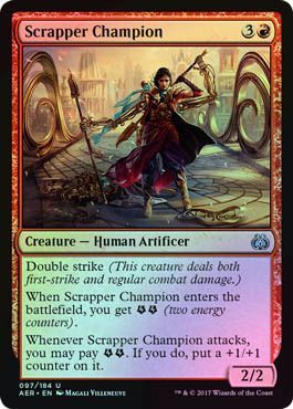 Scrapper Champion 097 184 Foil Aether Revolt Foil Singles Scrapper Champion 097 184 Foil Aether Revolt Foil Singles