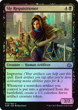 Sly Requisitioner 072 184 Foil Sly Requisitioner 072 184 Foil