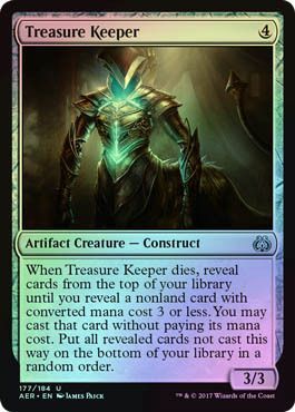 Treasure Keeper 177 184 Foil Treasure Keeper 177 184 Foil
