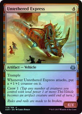 Untethered Express 179 184 Foil Untethered Express 179 184 Foil