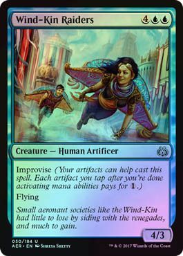 Wind Kin Raiders 050 184 Foil Aether Revolt Foil Singles Wind Kin Raiders 050 184 Foil Aether Revolt Foil Singles