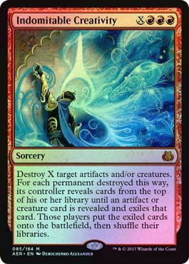 Indomitable Creativity 085 184 Foil Indomitable Creativity 085 184 Foil