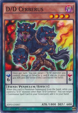 D D Cerberus SDPD EN007 Common 1st Edition D D Cerberus SDPD EN007 Common 1st Edition