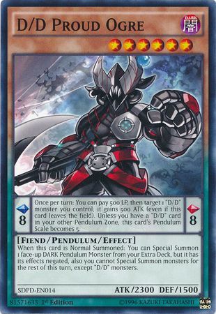 d d proud ogre sdpd en014 common 1st edition structure deck pendulum singles d d proud ogre sdpd en014 common 1st edition structure deck pendulum singles