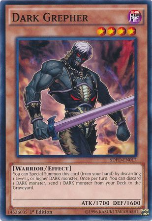 Dark Grepher SDPD EN017 Common 1st Edition Dark Grepher SDPD EN017 Common 1st Edition