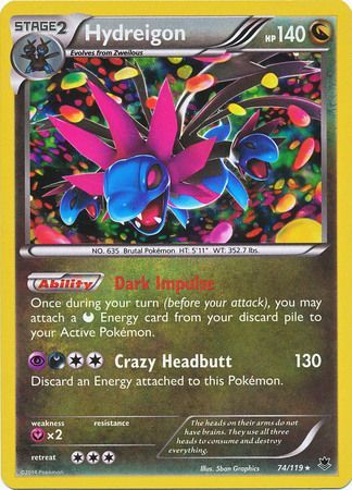 Hydreigon 74 119 Alternate Holo Promo Pokemon Alternate Holo and Alternate Art Promos Hydreigon 74 119 Alternate Holo Promo Pokemon Alternate Holo and Alternate Art Promos