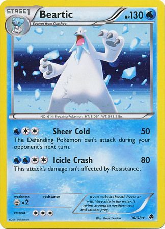 Beartic 30 98 Alternate Holo Promo Pokemon Alternate Holo and Alternate Art Promos Beartic 30 98 Alternate Holo Promo Pokemon Alternate Holo and Alternate Art Promos