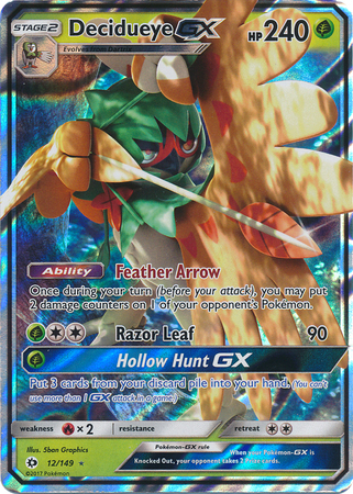 Decidueye Gx 12149 Ultra Rare