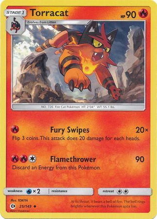 Torracat 25 149 Uncommon Torracat 25 149 Uncommon