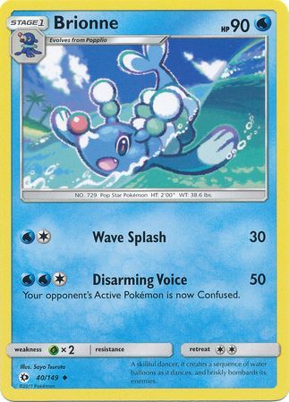 Brionne 40 149 Uncommon Sun Moon Base Set Singles Brionne 40 149 Uncommon Sun Moon Base Set Singles