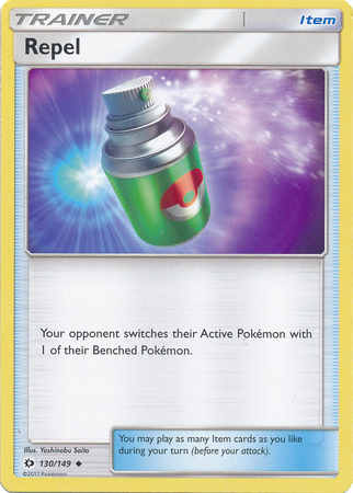 Repel 130 149 Uncommon Sun Moon Base Set Singles Repel 130 149 Uncommon Sun Moon Base Set Singles