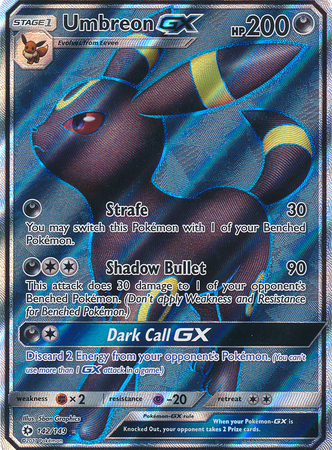 Umbreon-GX (80/149), Busca de Cards