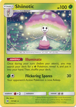 Shiinotic 17 149 Rare Theme Deck Exclusive Pokemon Theme Deck Exclusives Shiinotic 17 149 Rare Theme Deck Exclusive Pokemon Theme Deck Exclusives