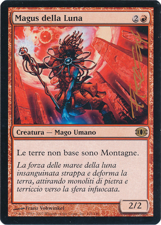Magus della Luna Magus of the Moon Artist Signed Italian Future Sight Future Sight Italian Singles Magus della Luna Magus of the Moon Artist Signed Italian Future Sight Future Sight Italian Singles