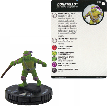 Donatello 003 TMNT Shredder s Return Gravity Feed Heroclix Other TMNT Shredder s Return Singles Donatello 003 TMNT Shredder s Return Gravity Feed Heroclix Other TMNT Shredder s Return Singles