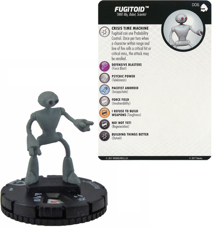 Fugitoid 006 TMNT Shredder s Return Gravity Feed Heroclix Fugitoid 006 TMNT Shredder s Return Gravity Feed Heroclix