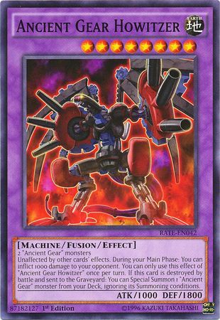 Ancient Gear Howitzer RATE EN042 Common 1st Edition Ancient Gear Howitzer RATE EN042 Common 1st Edition