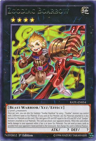 Zoodiac Boarbow RATE EN054 Rare 1st Edition Zoodiac Boarbow RATE EN054 Rare 1st Edition