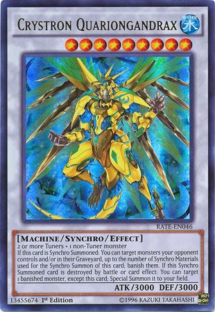 Crystron Quariongandrax RATE EN046 Ultra Rare 1st Edition Raging Tempest 1st Edition Singles Crystron Quariongandrax RATE EN046 Ultra Rare 1st Edition Raging Tempest 1st Edition Singles