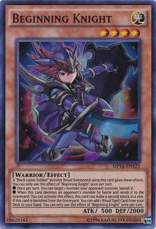 Beginning Knight MP16 EN123 Super Rare Unlimited Beginning Knight MP16 EN123 Super Rare Unlimited